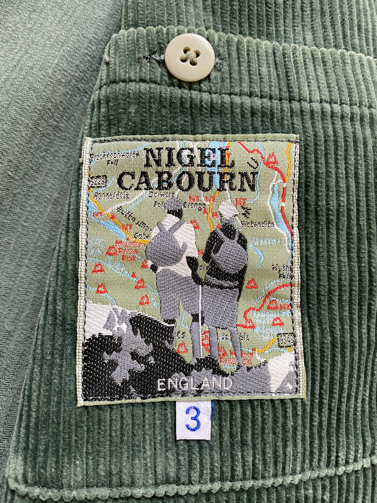 VINTAGE NIGEL CABOURN CORDUROY JACKET - 11