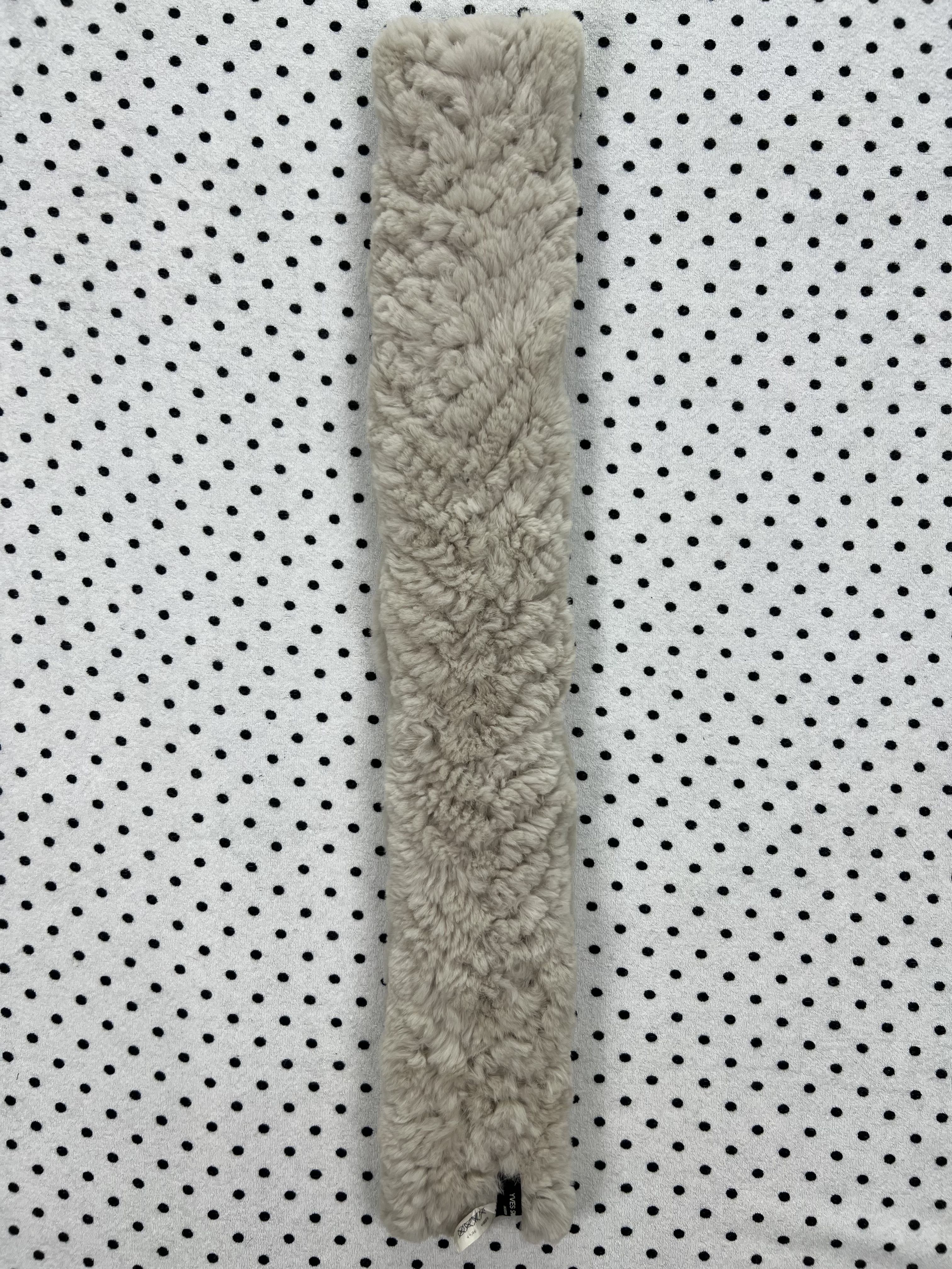 Yves Salomon Accessories Rabbit Fur Infinity Scarf - 5