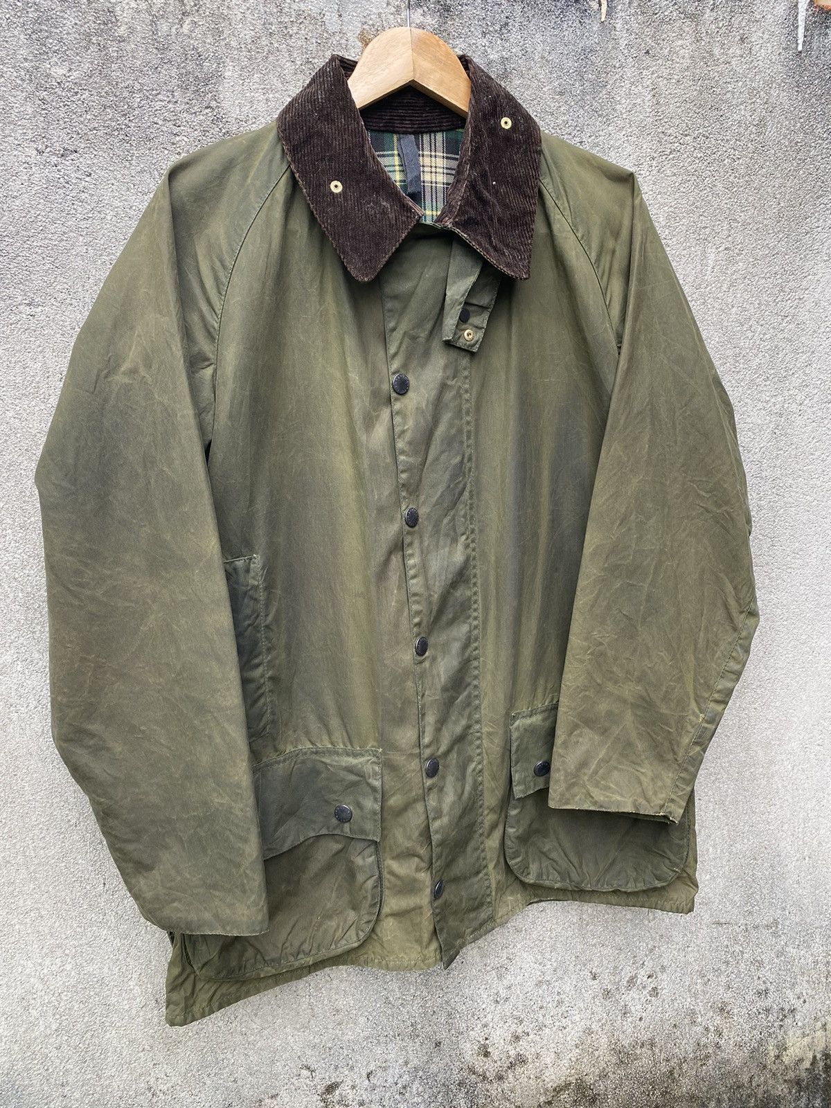 🏴󠁧󠁢󠁥󠁮󠁧󠁿 Barbour Beaufort Waxed Classic Jacket Made In England - 4
