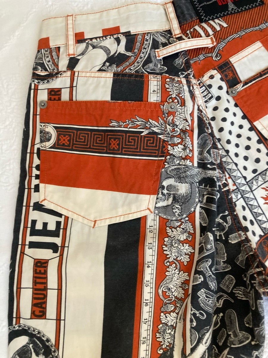 Jean paul Gaultier SS94 Handkerchief printed pants - 21
