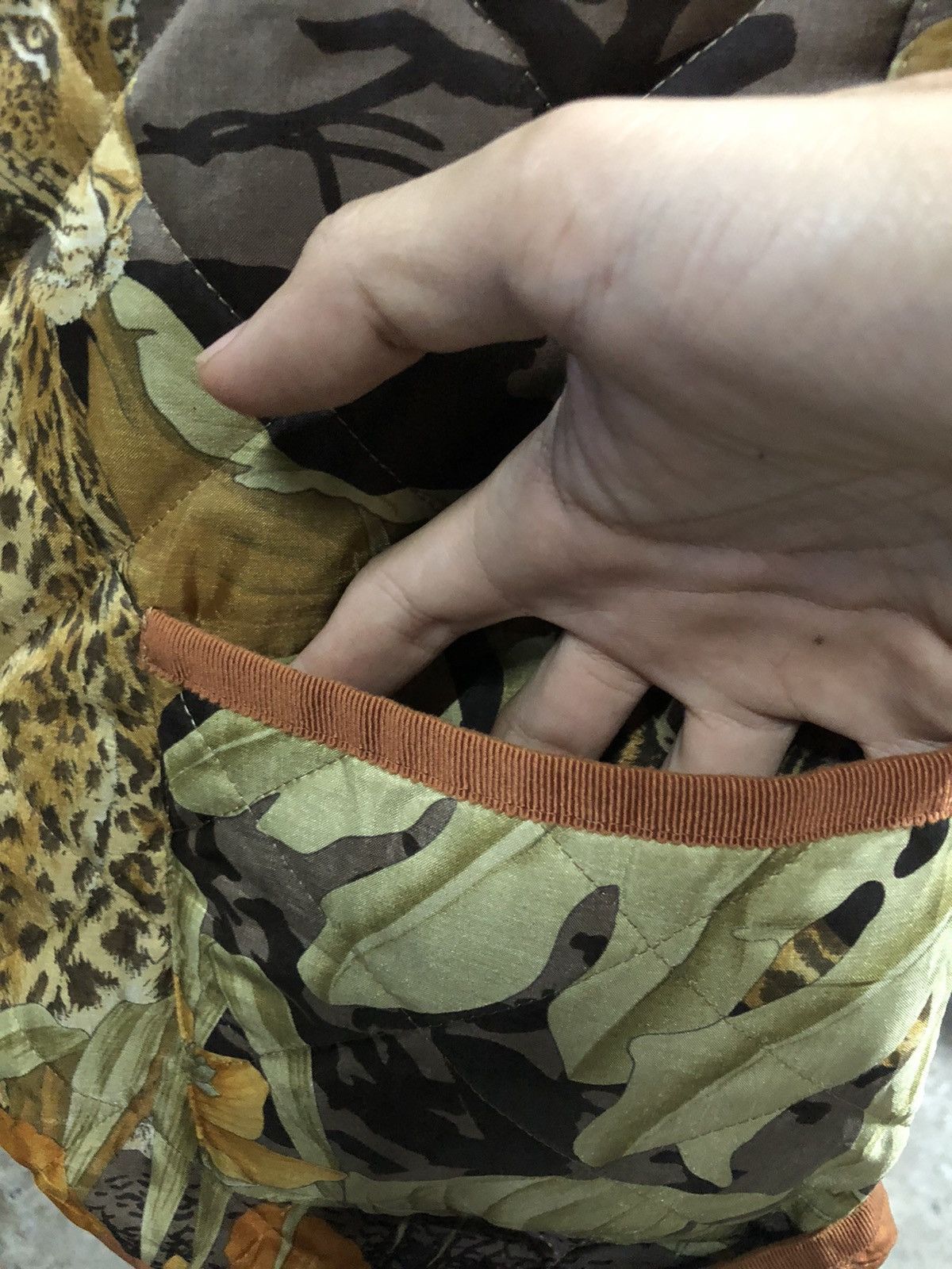 Rare!Salvatore Ferragamo Quilted Leopard Reversible Vest - 7