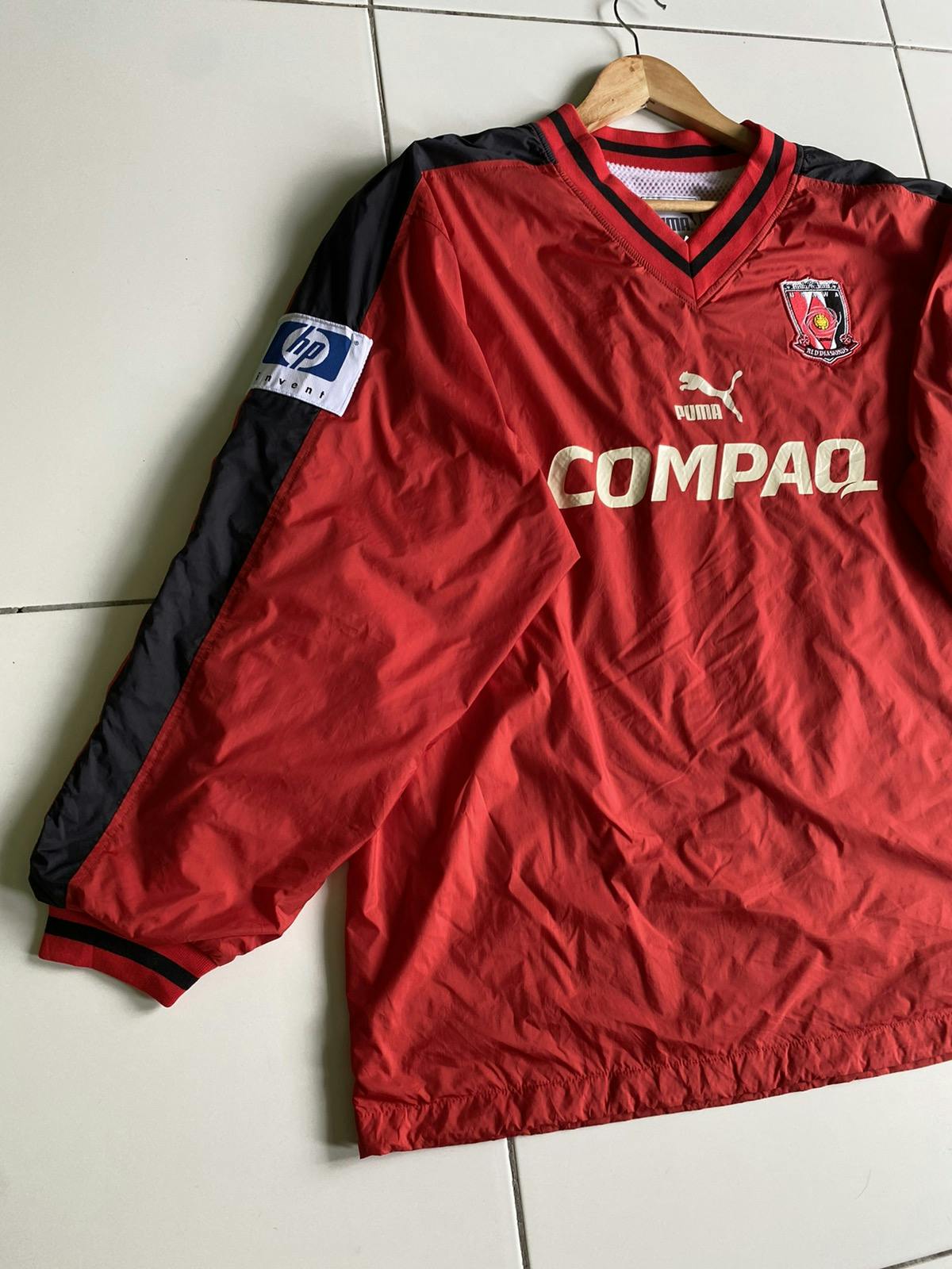 Rare Puma Urawa Reds Diomonds Jersey Club Nylon Jacket - 3