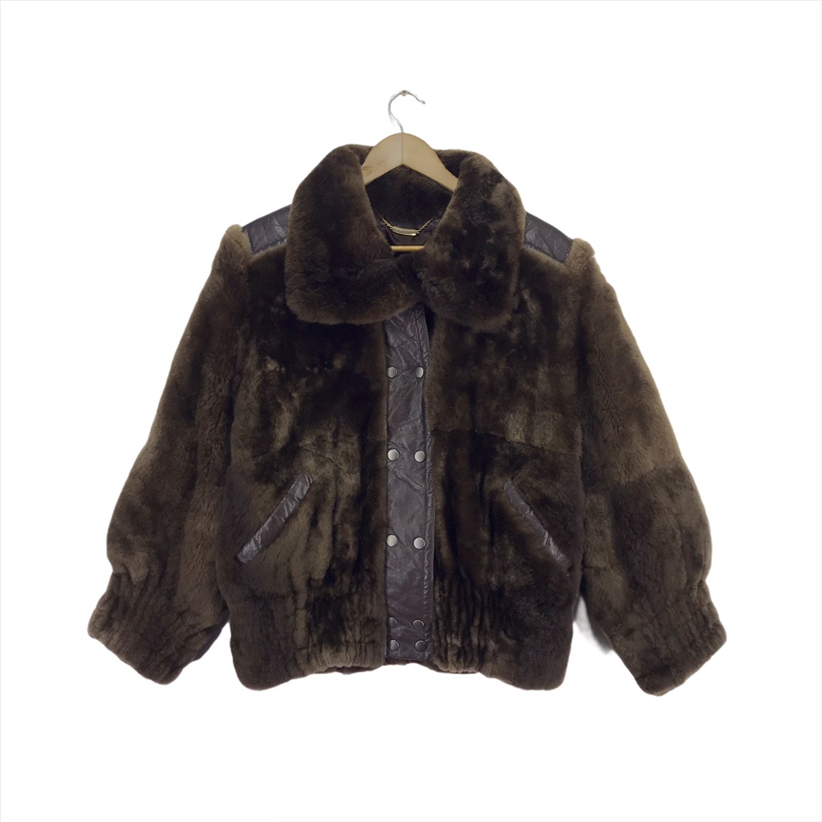 Vintage - Vintage J.C.De Castelbajac Fur Leathers Button Jacket - 1