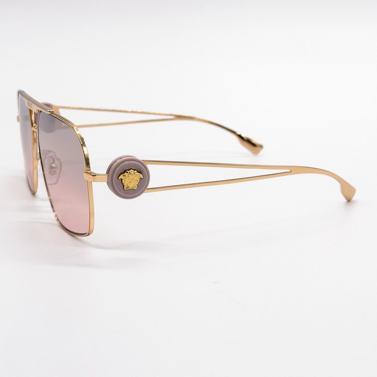 NEW VERSACE MOD 2269 1002/7E GOLD VE2269 10027E SUNGLASSES - 6