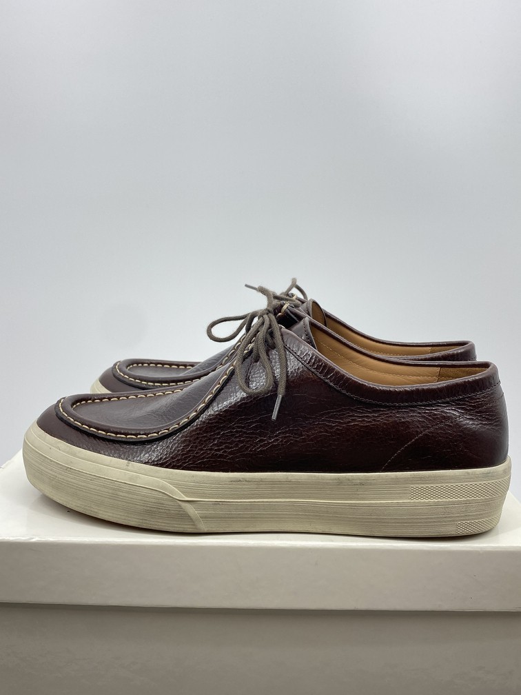 Leather Chukka Sneaker - 5