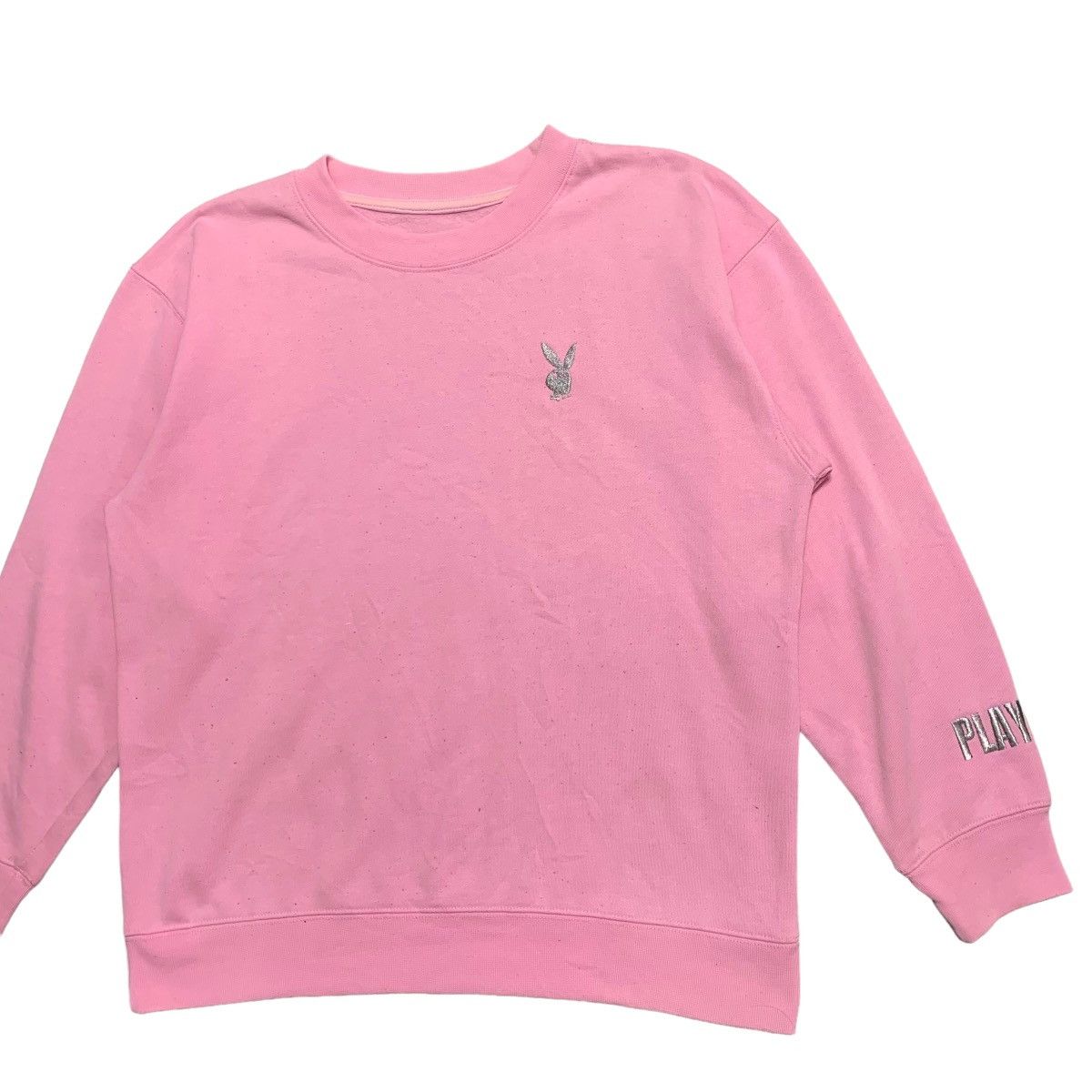 Vintage Playboy Big Logo Pink Sweatshirt - 8