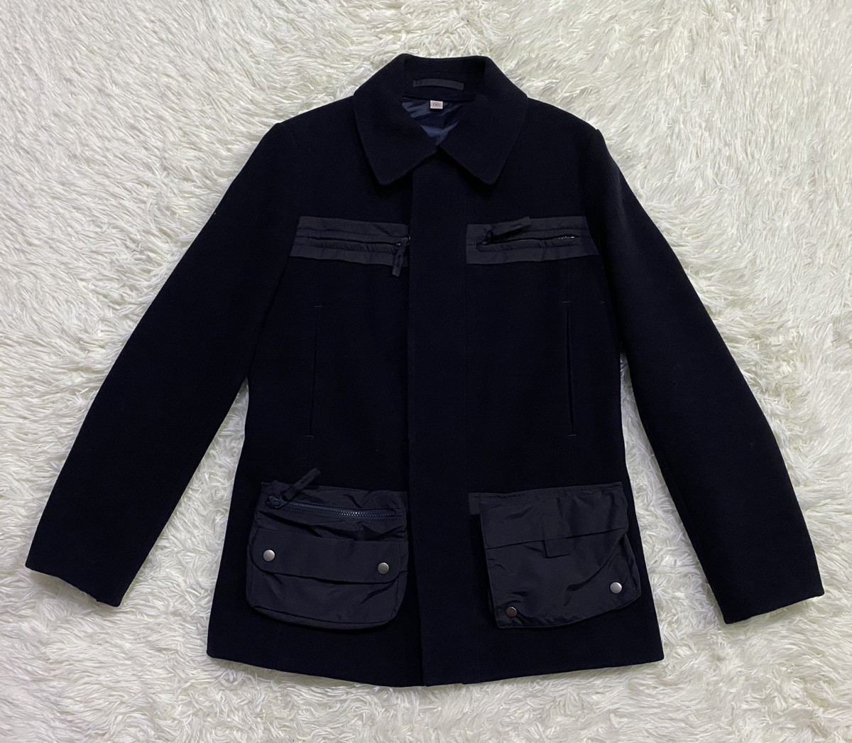 Rare - Uniqlo like Acronym Wool Blend Detachable Pocket Jacket - 1