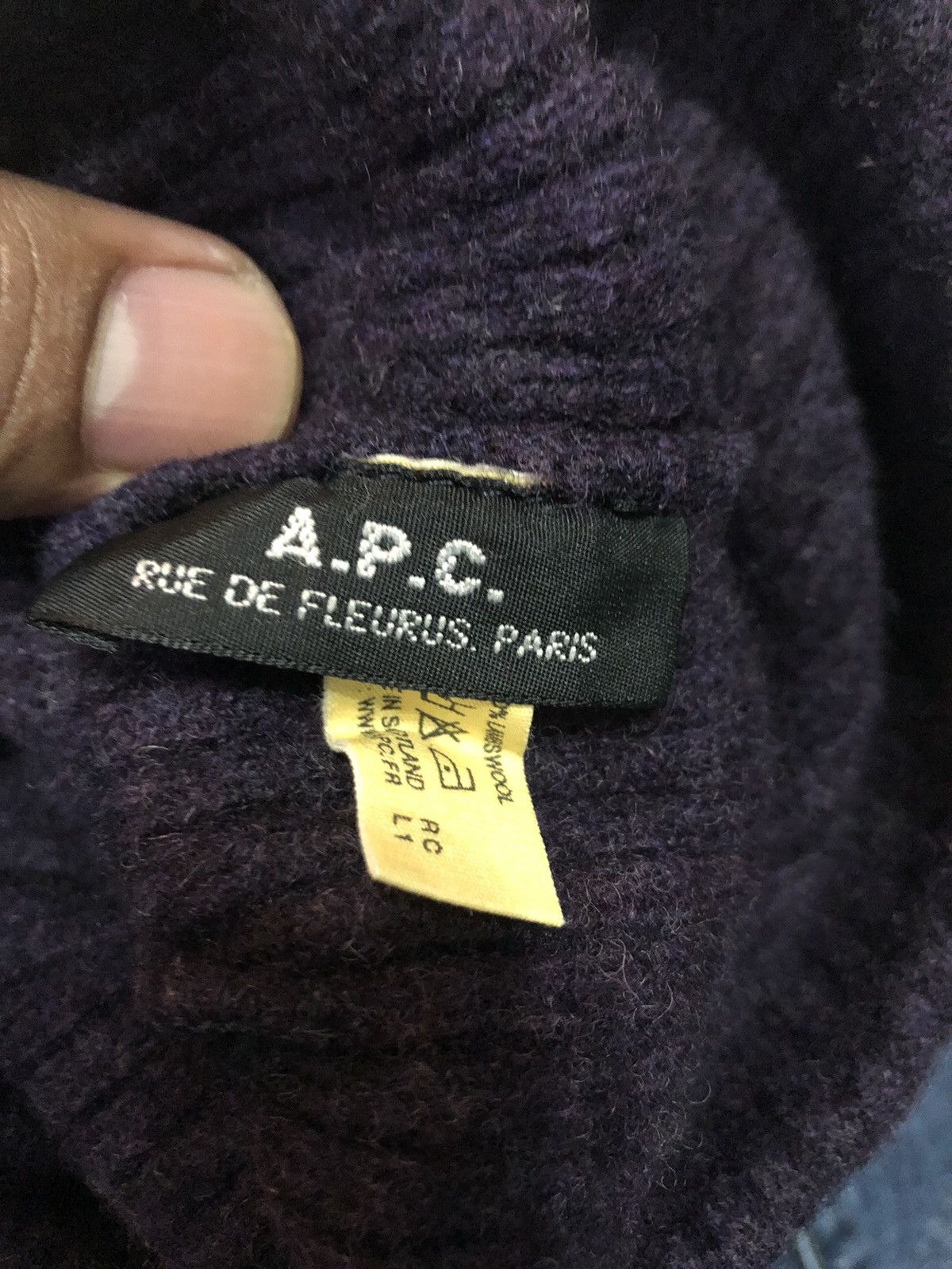 A.P.C Lambs Wool Beanie - 5