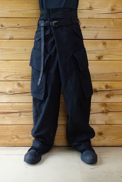 17aw neuromantika baggy cargo pants - 3