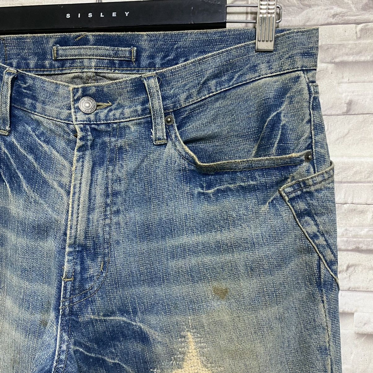 Japanese Brand - PPFM Archive Denim Distressed Jeans - 6