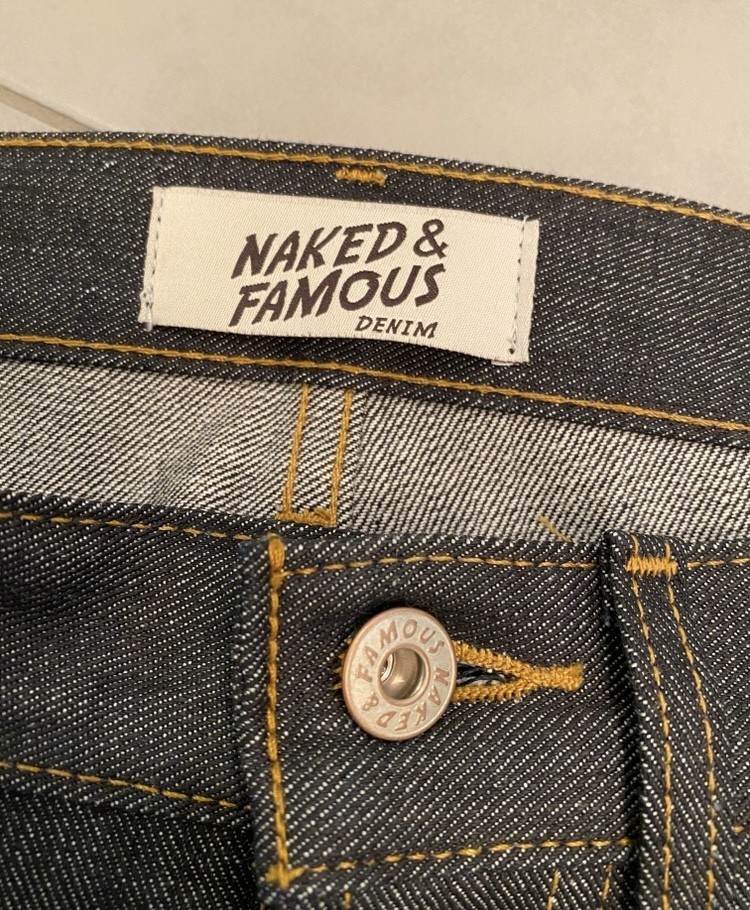 Naked & Famous - Super guy left hand twill - 3