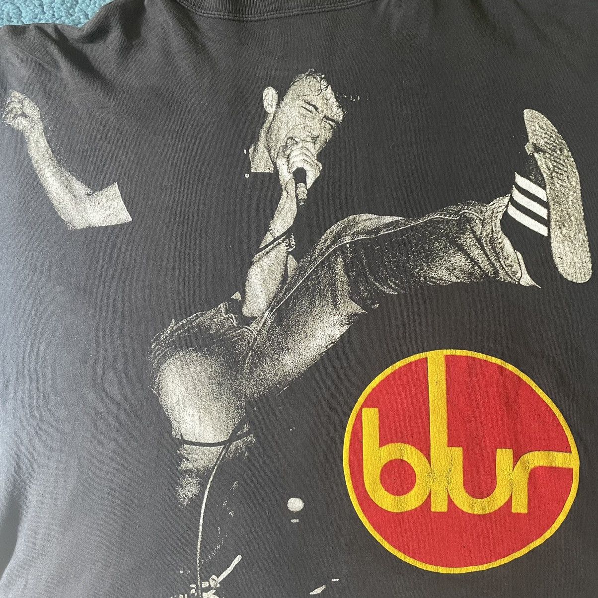 Vintage - RARE Blur 90’s bootleg (cropped fit) - 3