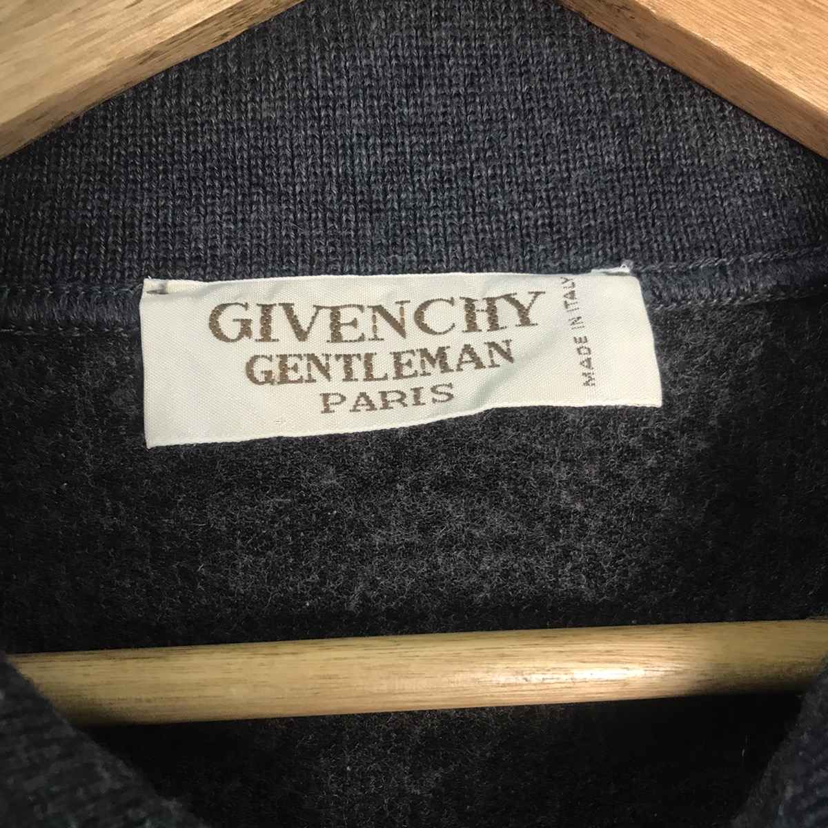 Givenchy gentlemen paris wool half button sweater - 7