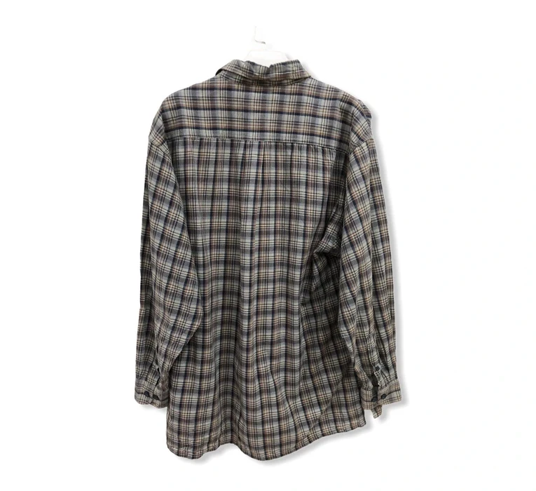 Vintage - Vintage playboy Checked Plaid Tartan Flannel Shirt 👕 - 3