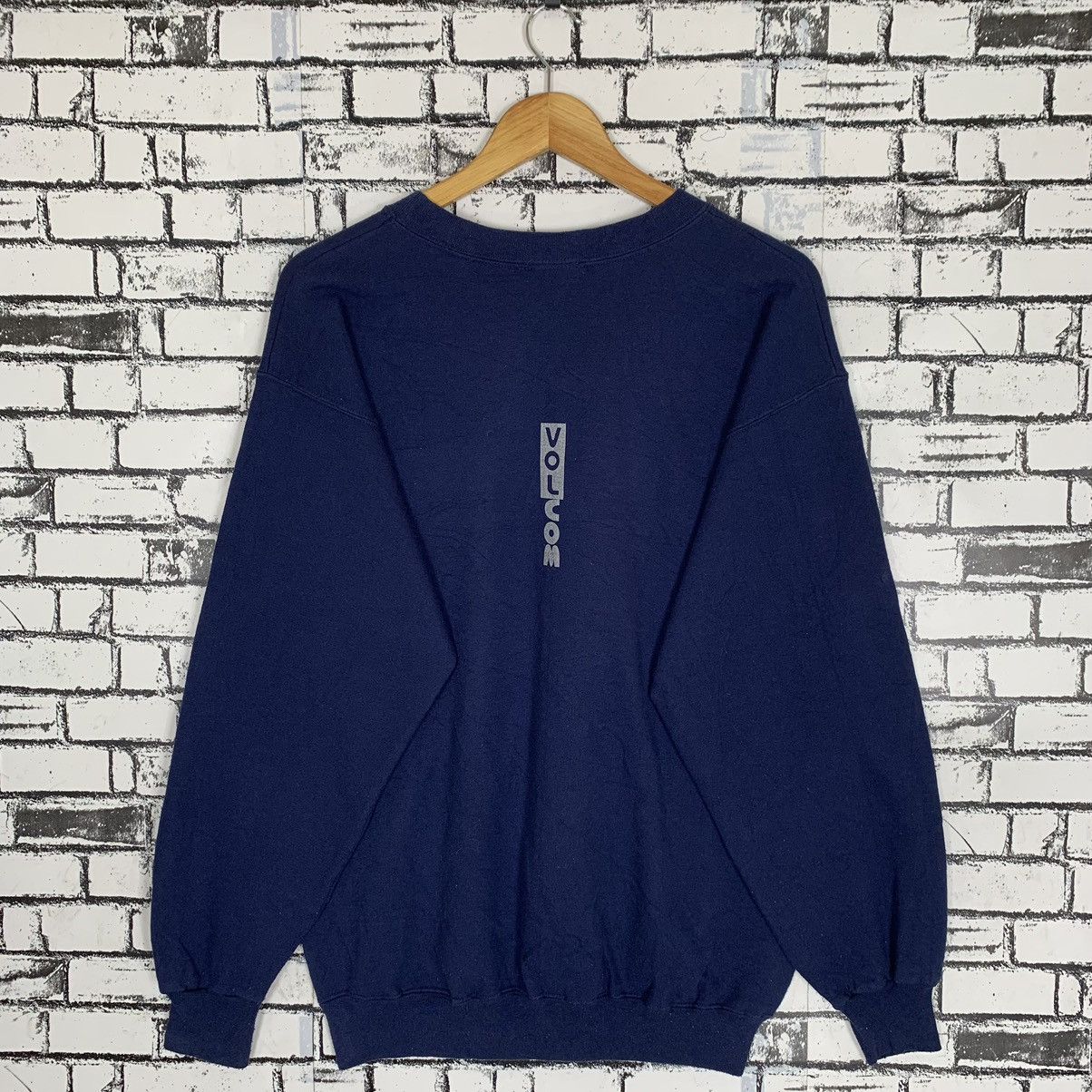 Vintage Volcom Sweatshirt Navy Blue - 5