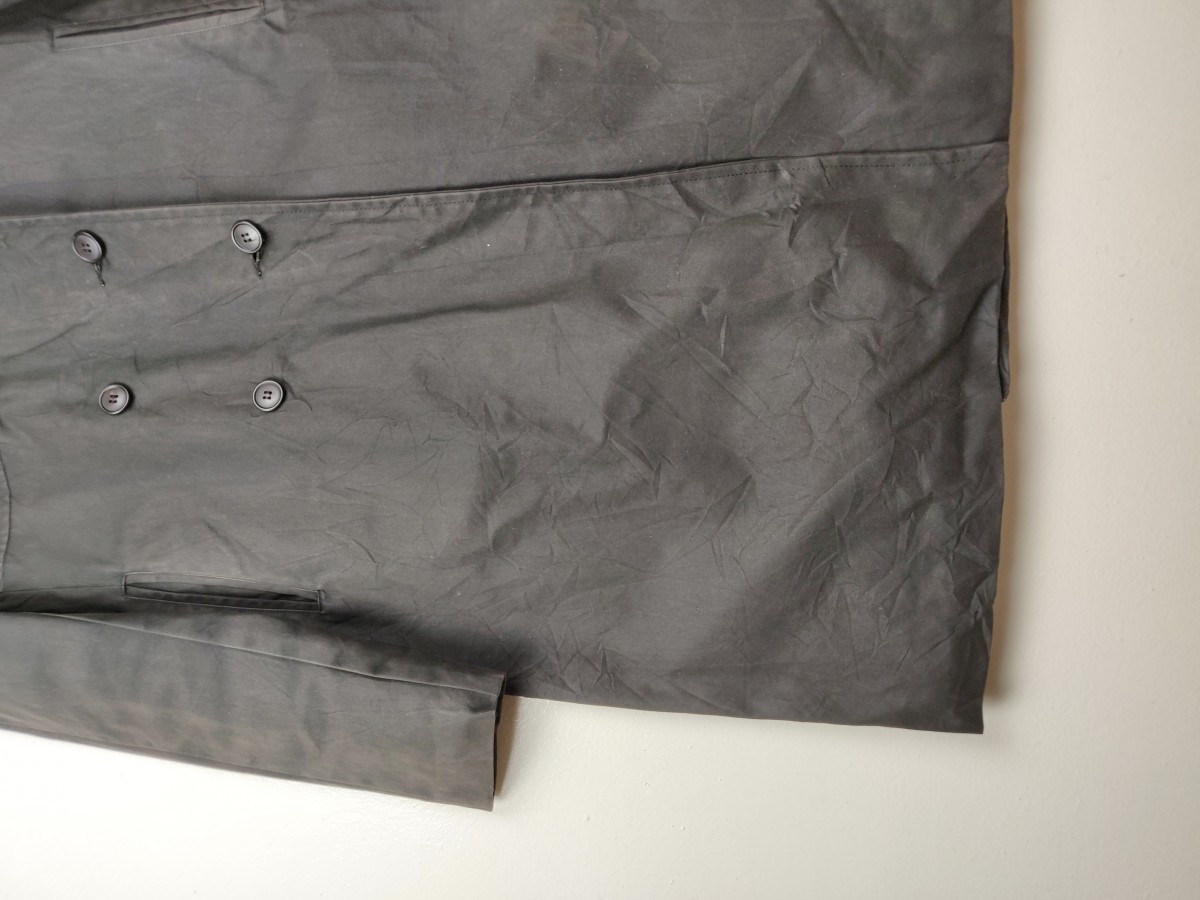 APC Wax Double Breast Jacket Long Coat - 6