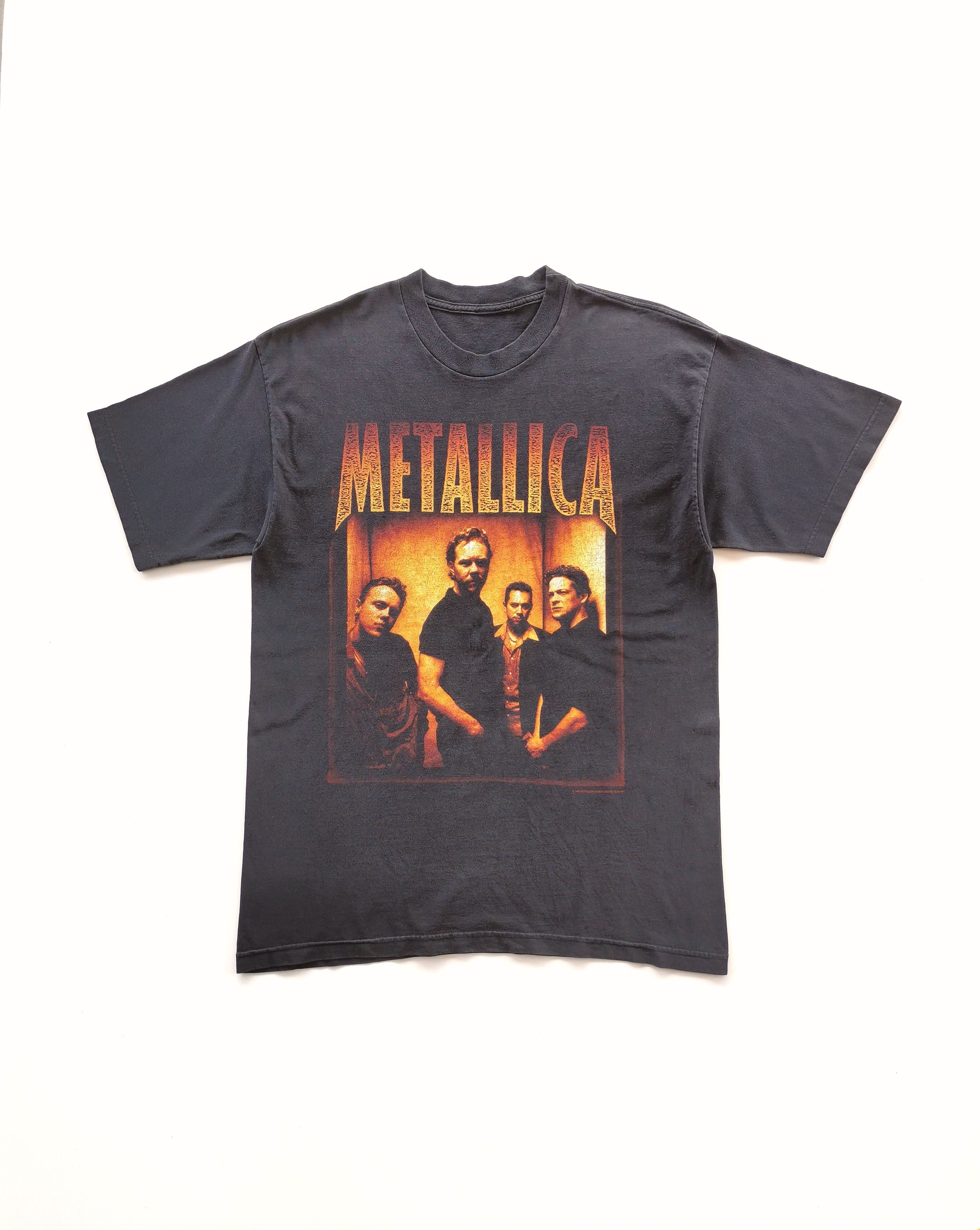 1998 Vintage Metallica Metal Band Tshirt - 1