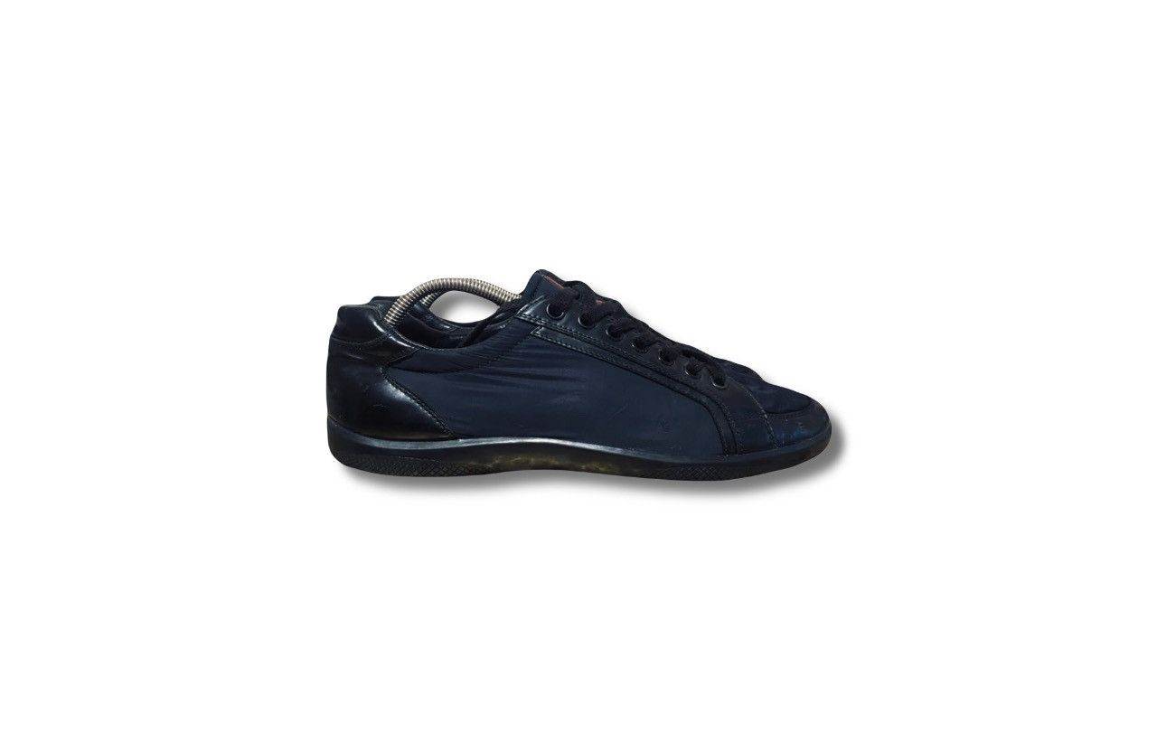 Sneakers Black PRADA Plume Black Spazzolato 4E2439 US 11 - 1