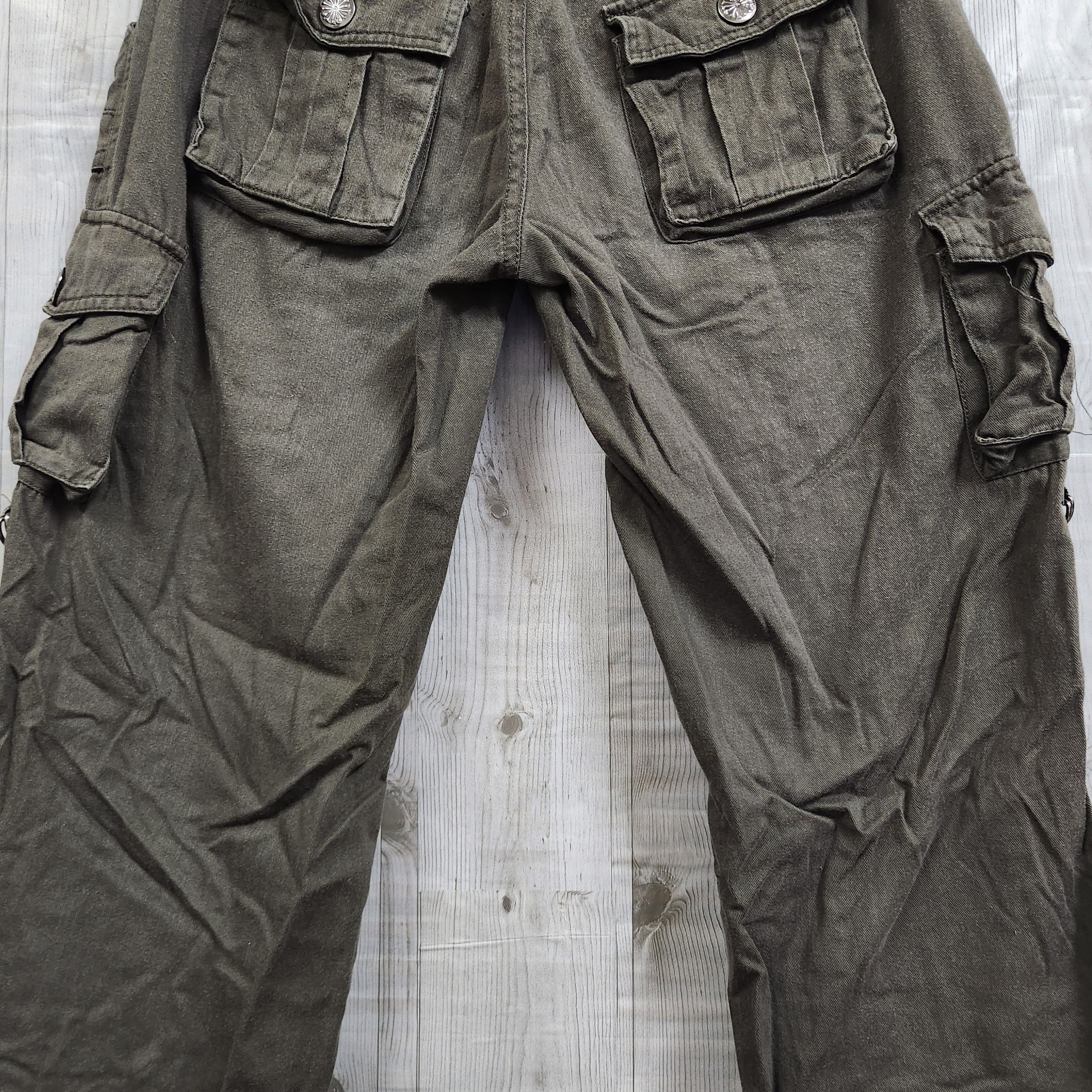 Japanese Brand - Double Focus Tactical Cargo Pants Drawstring Leg - 10