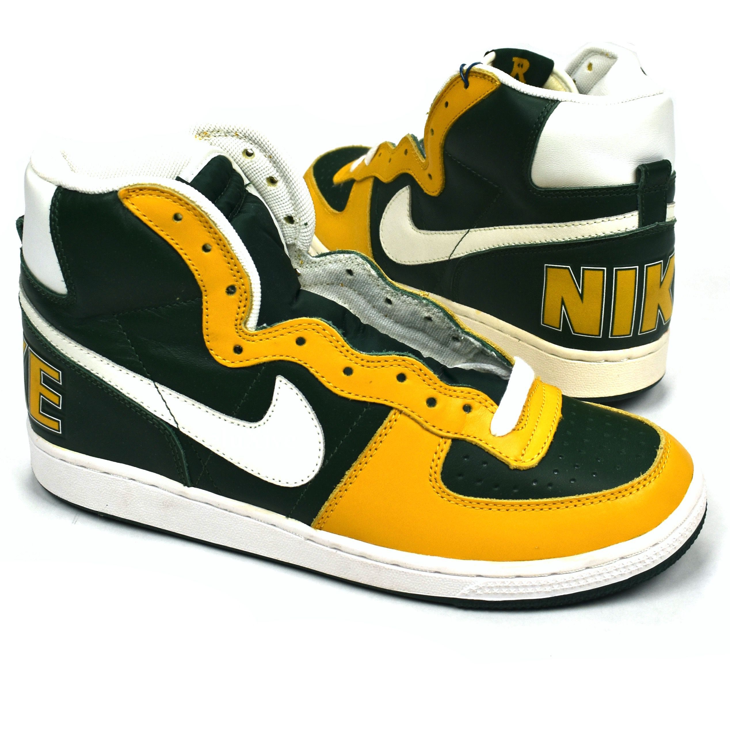 Nike 2004 Terminator High Seattle Supersonics Green Yellow - 1