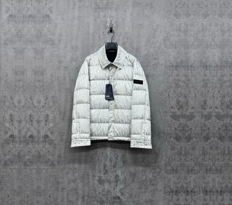 Dior all-logo down jacket - 1