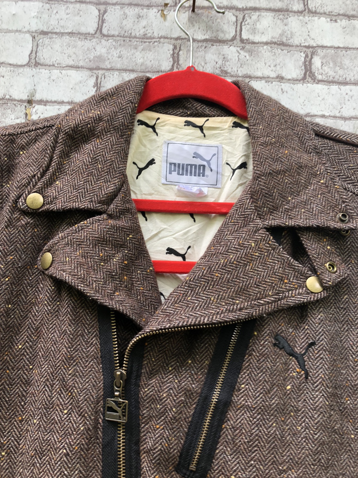 Puma double collar wool jacket - 9