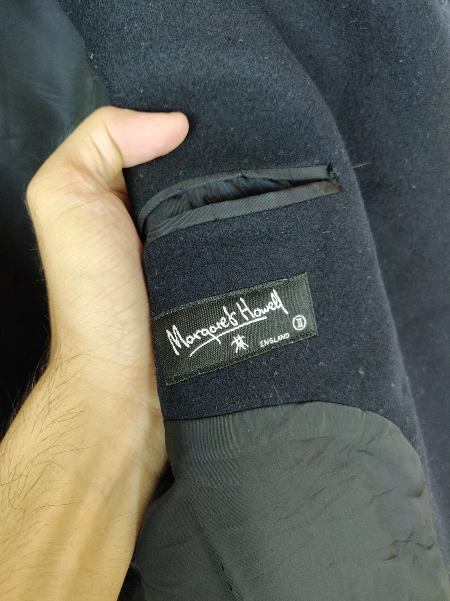 Black -  Final Drop!  MHL Heavy Peacoat Outer Winter Jacket - 6