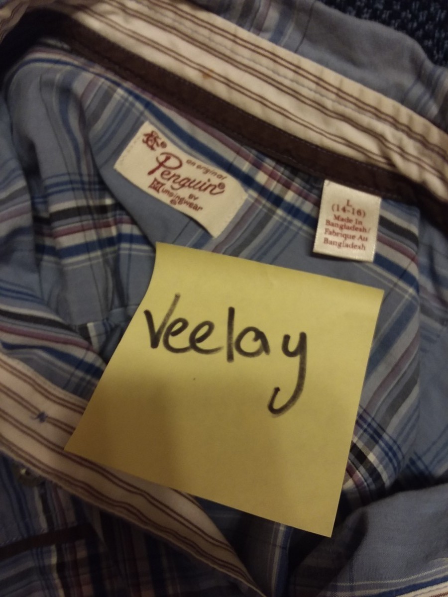 Original Penguin - Penguin Blue Flannel Button-Up - 6