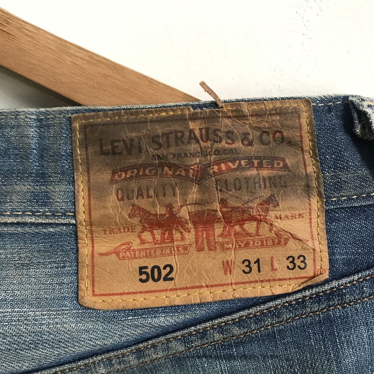 Vintage Levis 502 Jeans Denim - 7