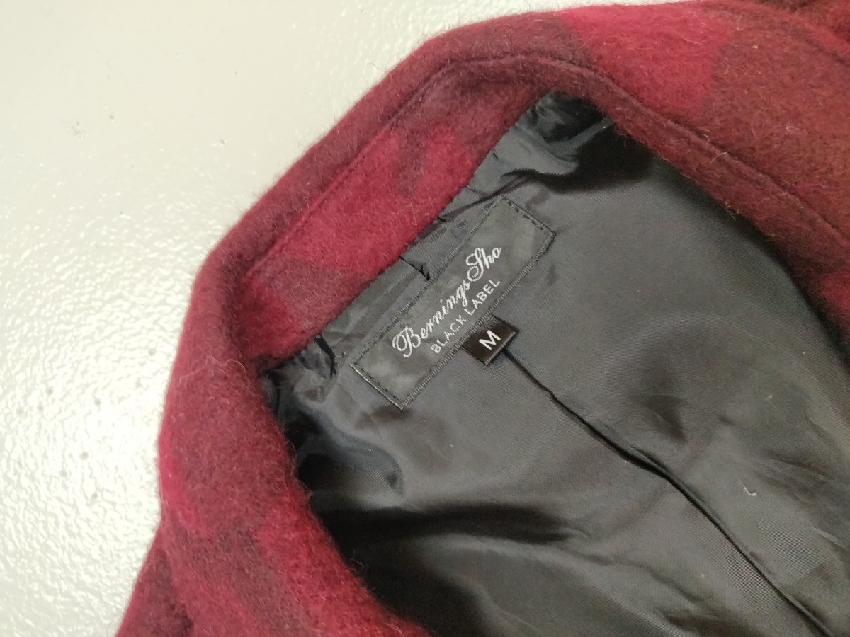Camo - Berning Sho Blck Label Red Single Button Blazer Jacket - 3
