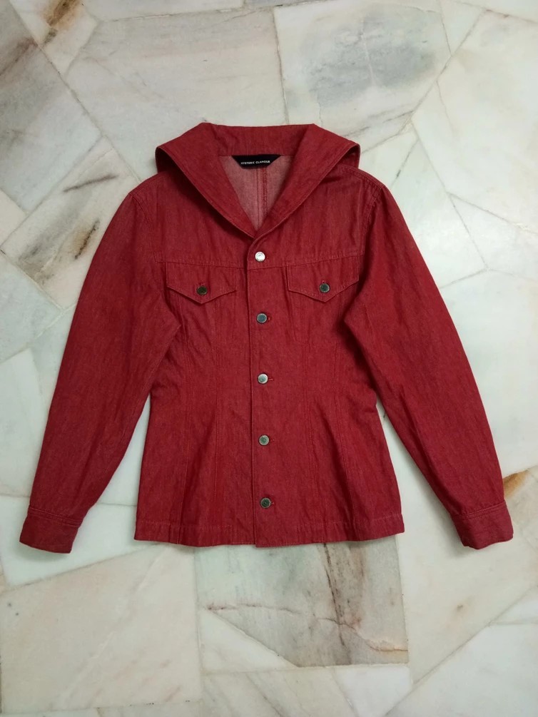 Hysteric Glamour shawl collar Denim Jacket - 10