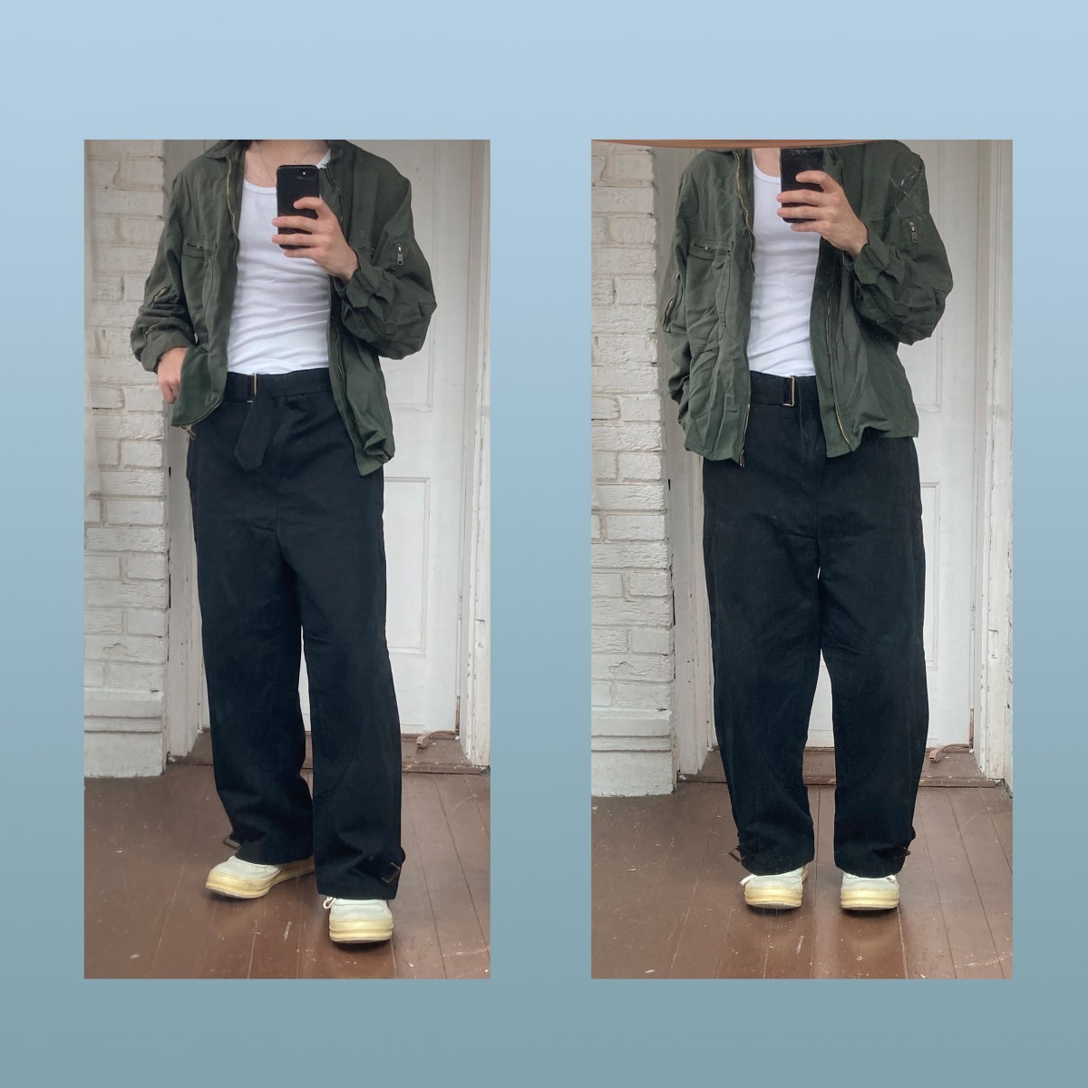 Military - French Army Motorcycle Over Pants (1940s) - 6