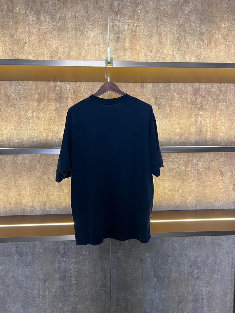 Balenciaga BB Icon stencil-print T-shirt in black  - 1