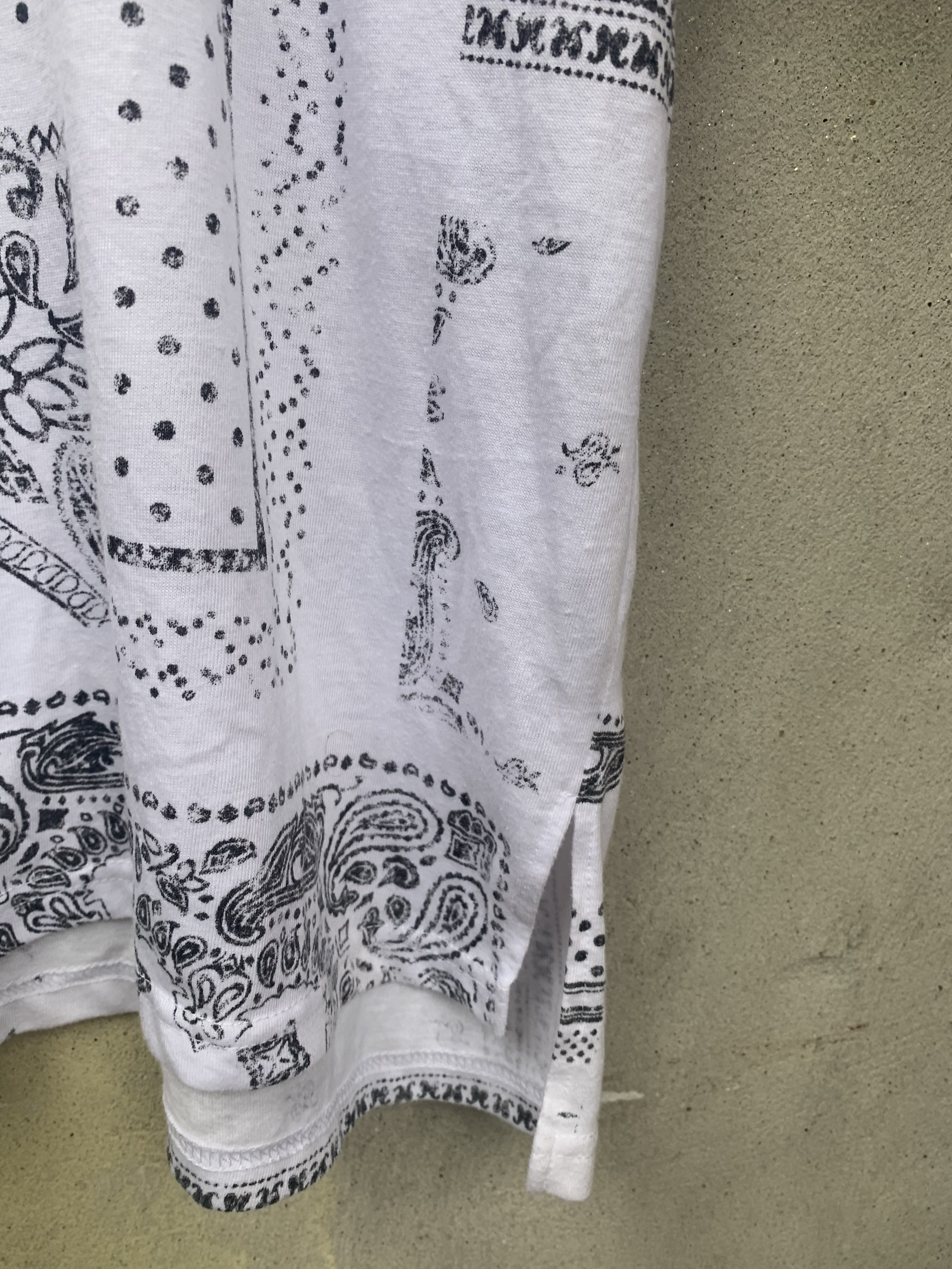 Japanese Brand - Suggestion Paisley Visvim Inspired Drop Shoulder T - 9