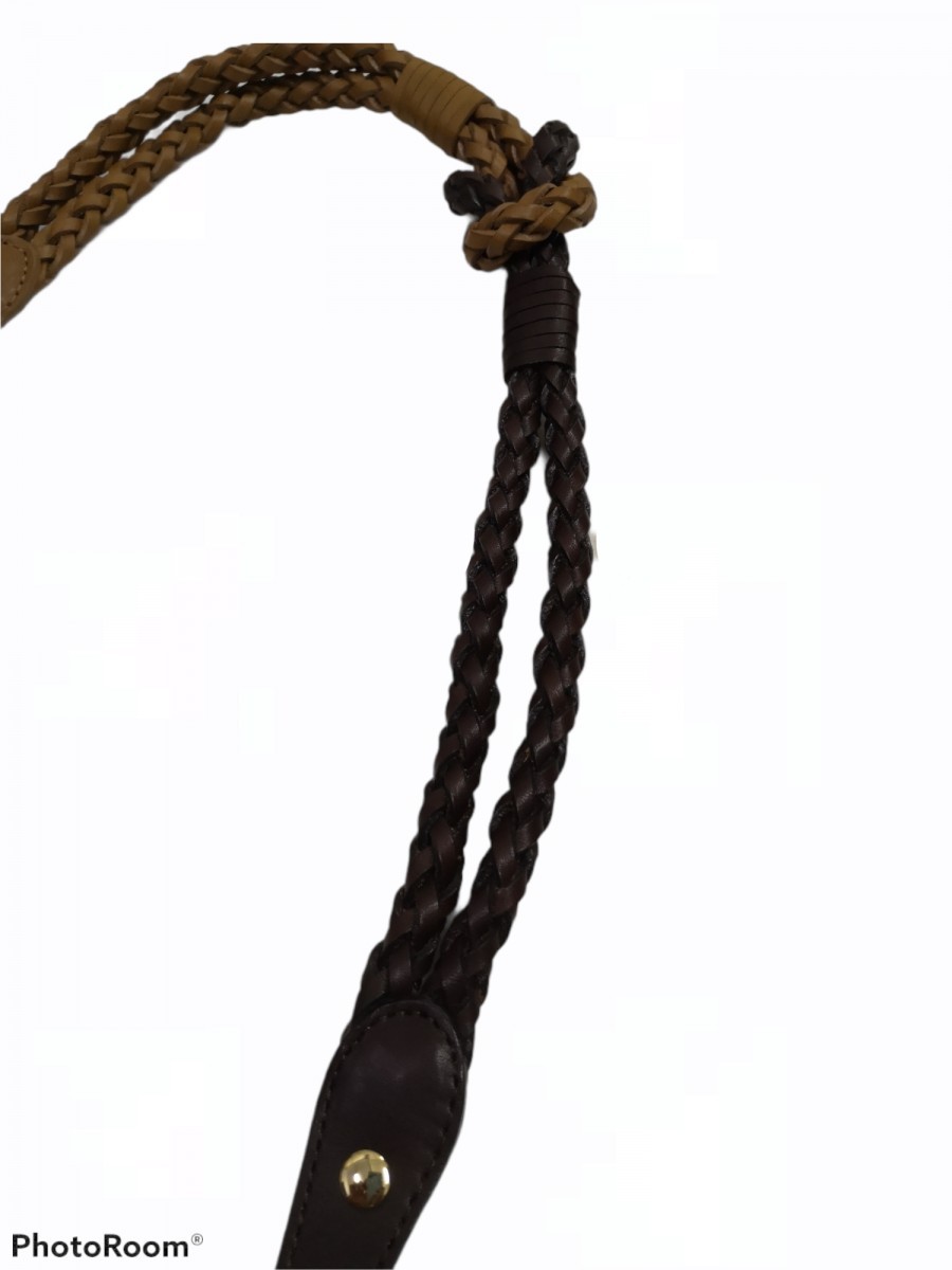 Very Rare - Rare Woven Leather Belt - 7