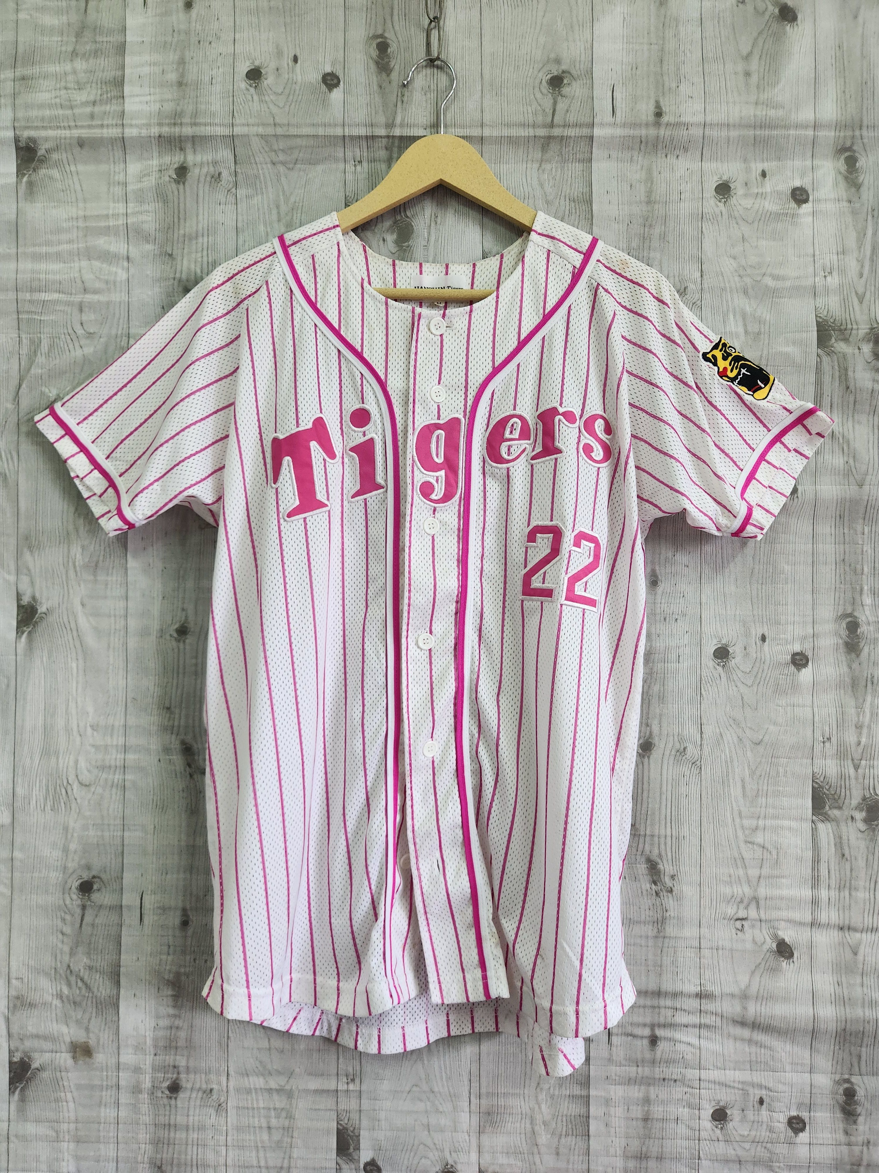 STEALS Hanshin Tigers Vintage Y2K Baseball Jersey 22 Japan - 1