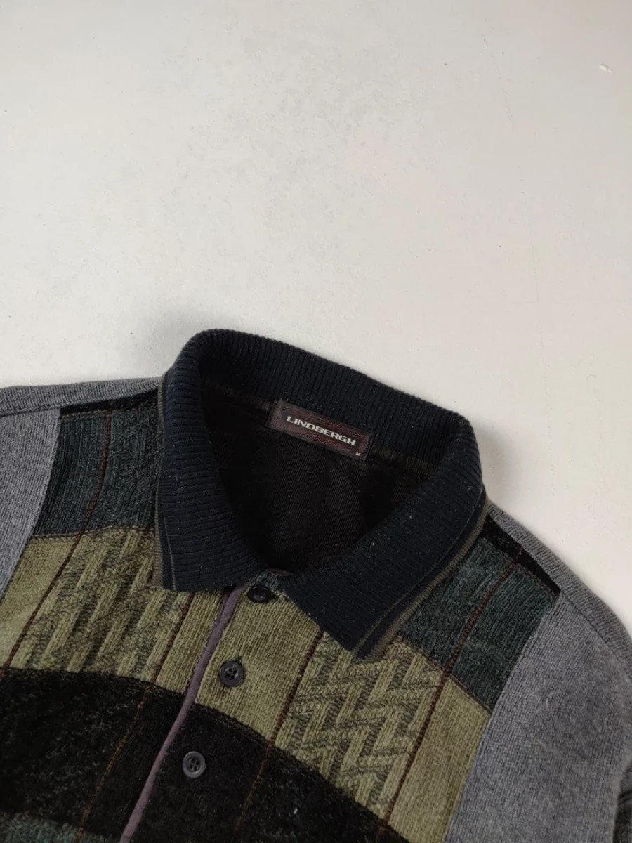 Lindbergh - Vintage Sweater Sweatshirt Long Sleeve Jacket - 2