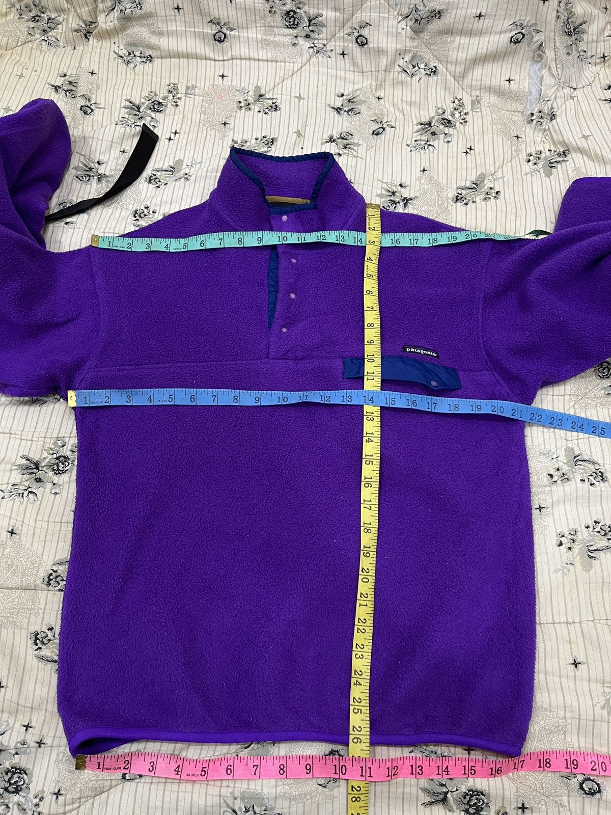 Vintage - (Oooo). PATAGONIA SYNCHILLA PULLOVER - 13