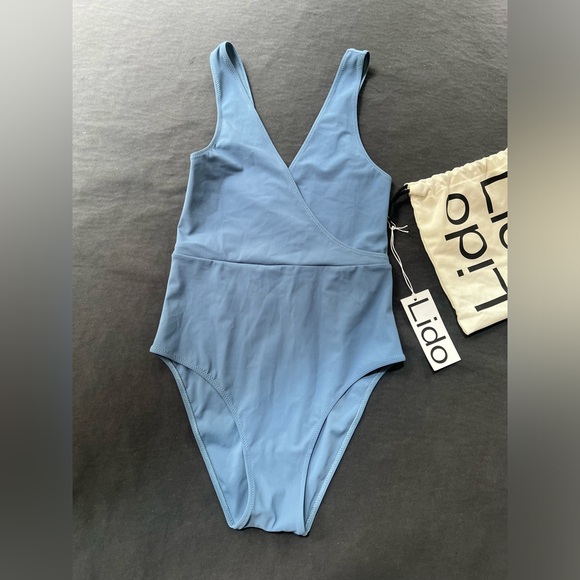 Lido Trentaquattro Blue One Piece Swimsuit Italy - 8