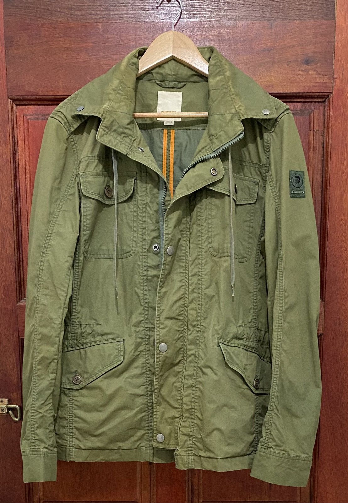 Diesel M65 Olive Green Jacket Casual Design - 6