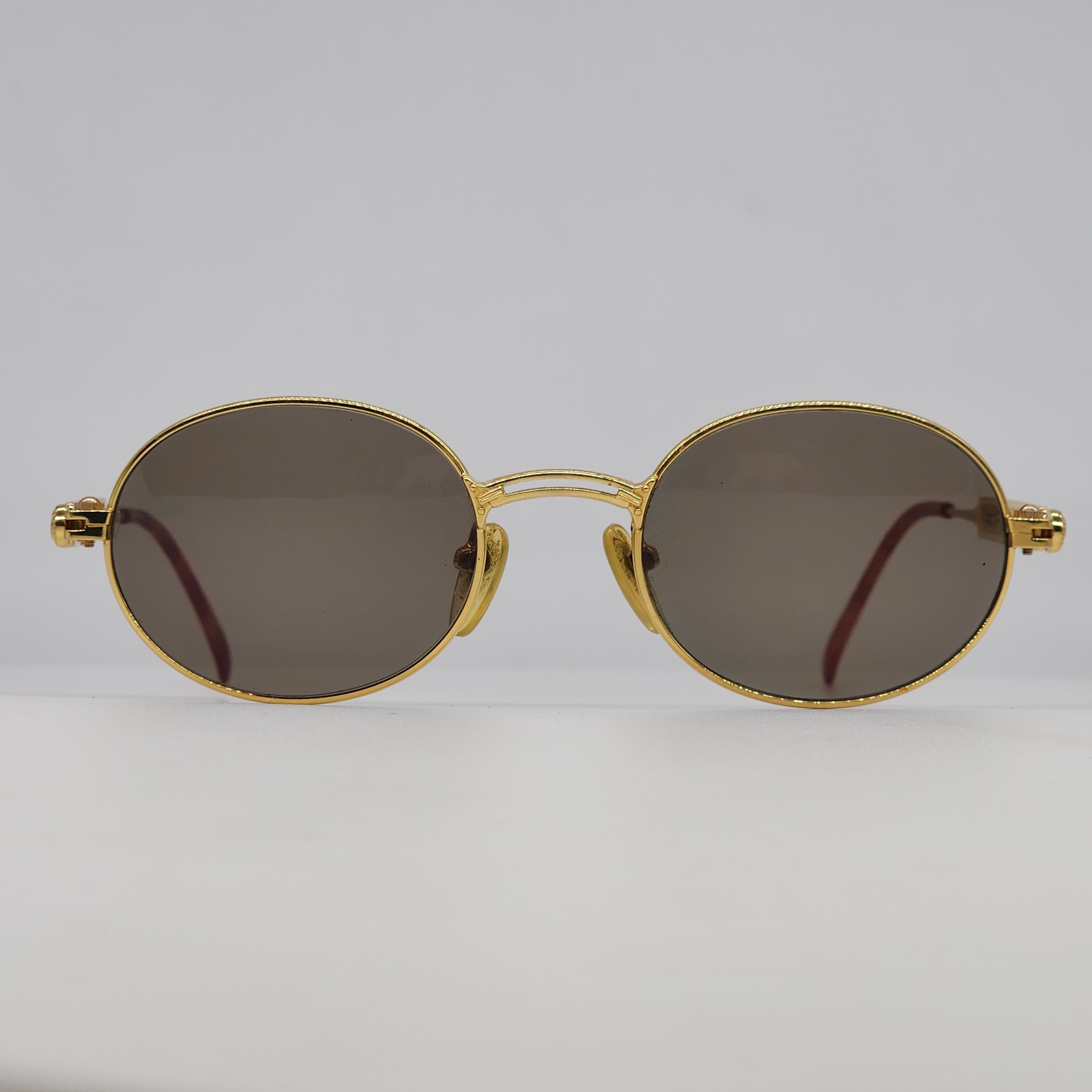 Vintage - Jean Paul Gaultier - 56-4170 1990s Oval Sunglasses - 3