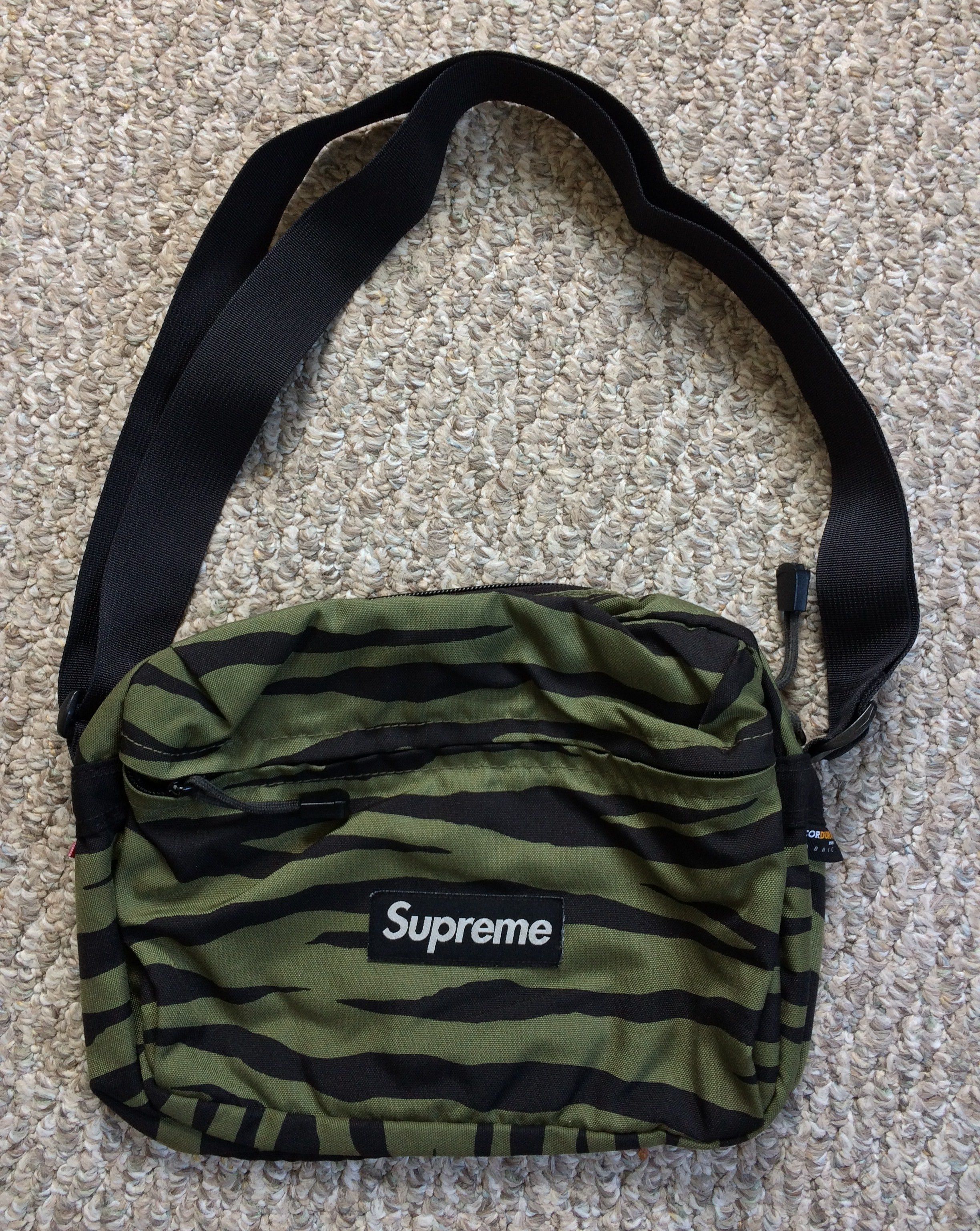 S/S 2011 Supreme Zebra Cordura Shoulder Bag - 1