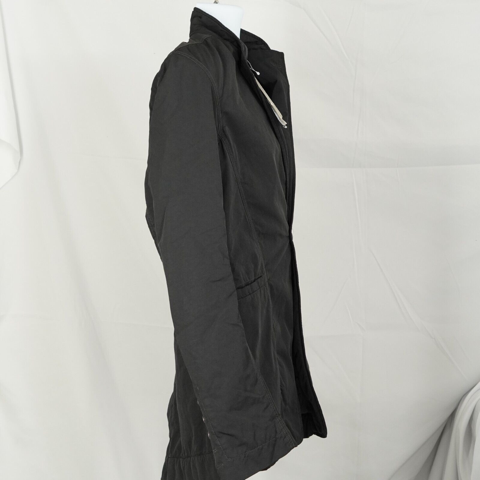 Rick Owens Drkshdw Long Black Blazer Quilted Murray - Large - 9