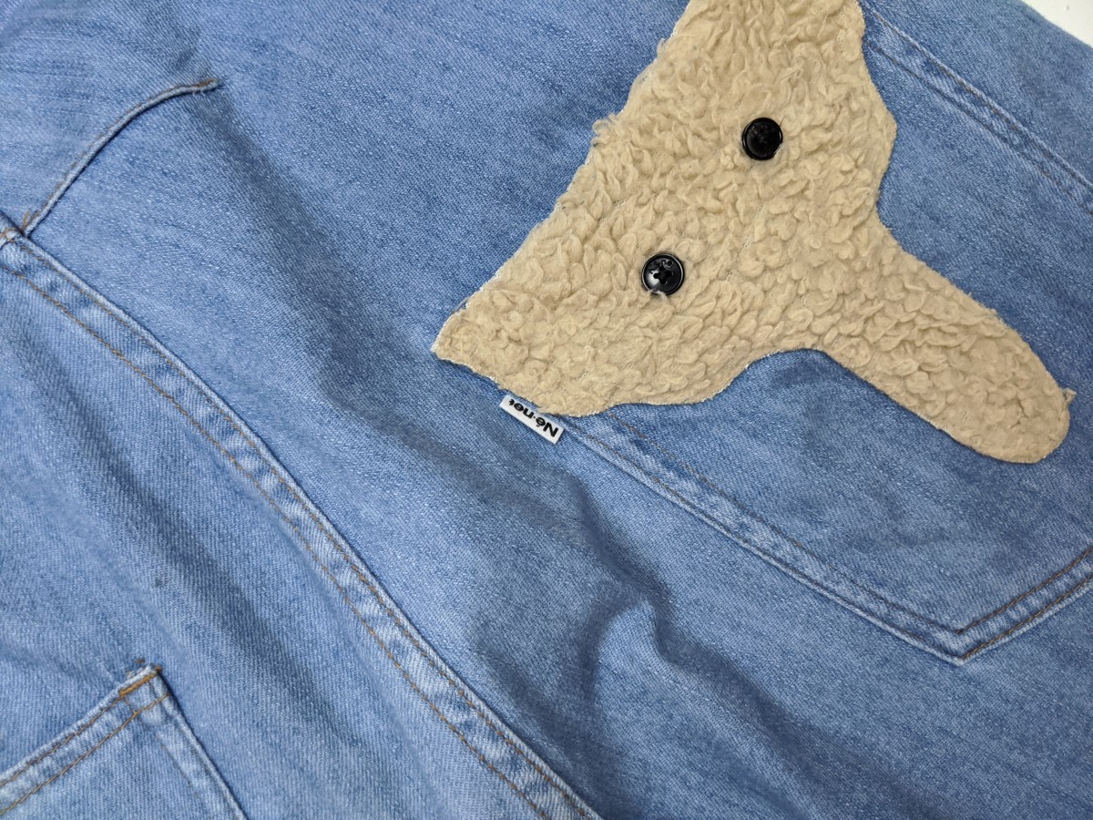 Designer - Ne-net Drop Crotch Denim Jeans Bottom - 7