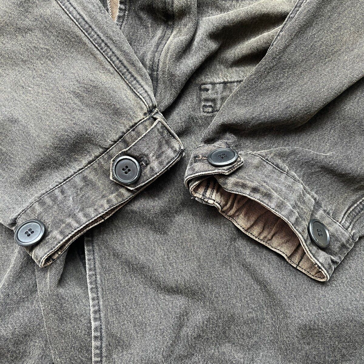 Denim Tactical Jacket PPFM 4 Pockets Vintage Made In Japan - 19