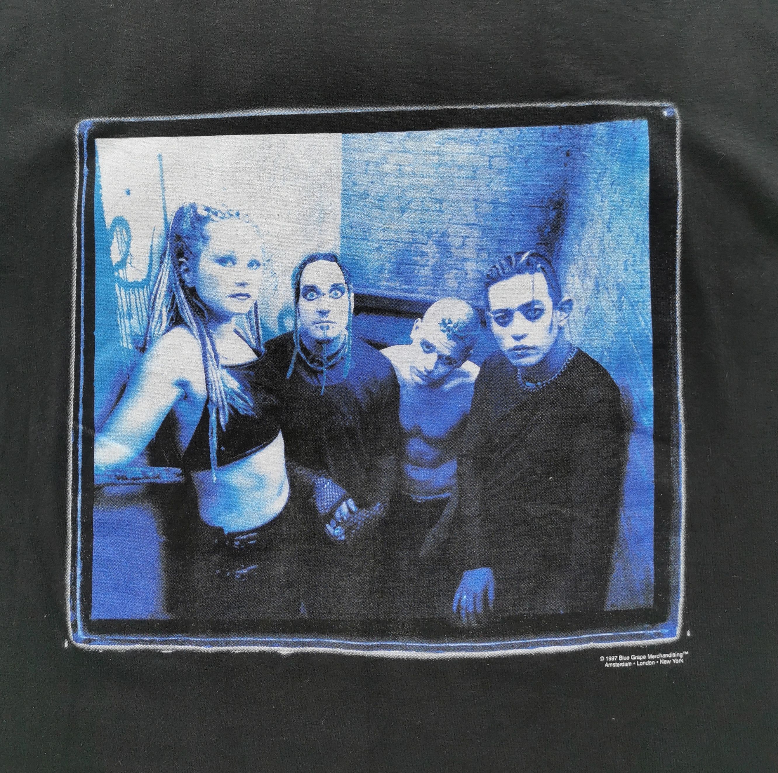 1997 Vintage Coal Chamber Metal Band Tshirt Devildriver - 1