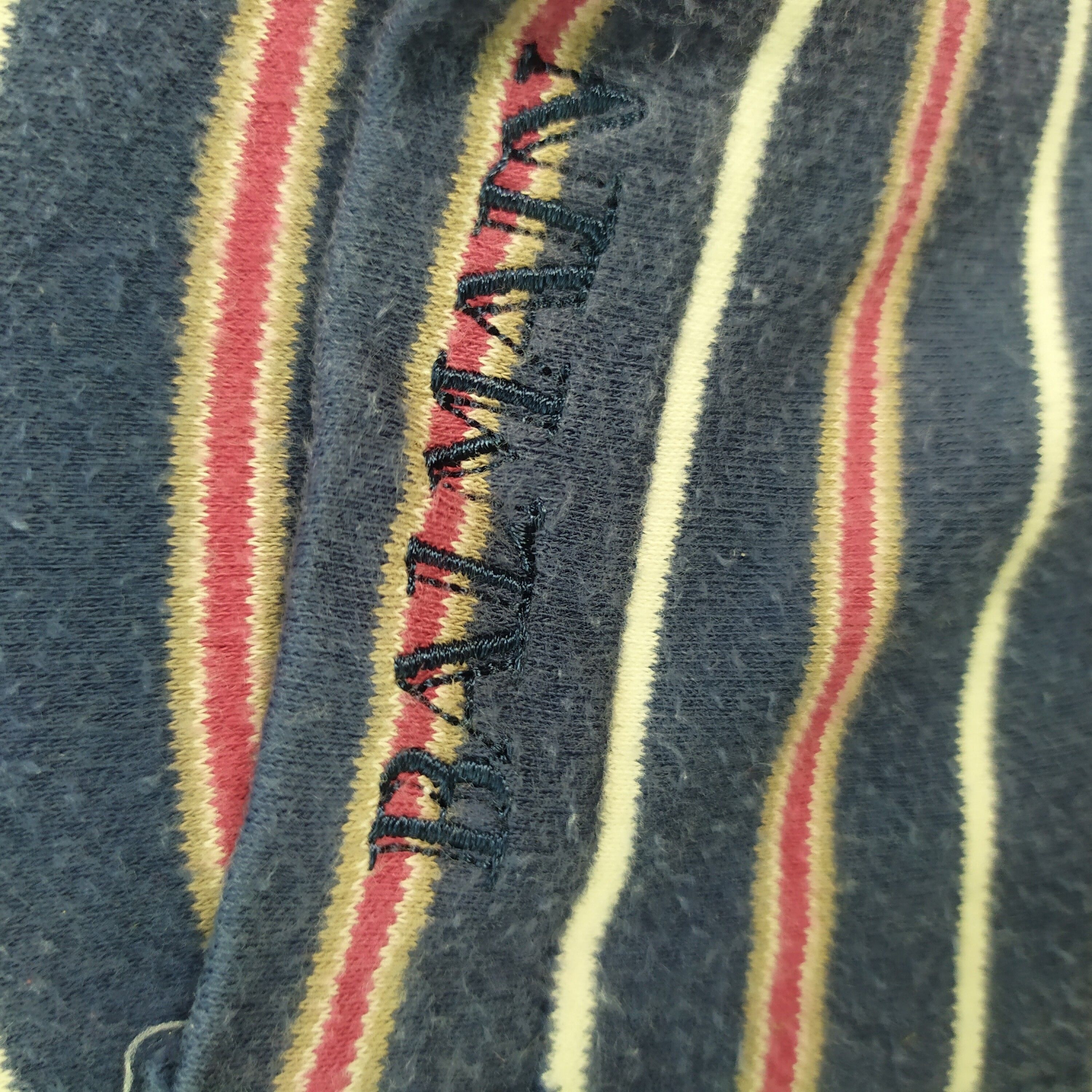 Balmain Embroidered Logo Stripe Jumper Pullover Sweatshirt - 3
