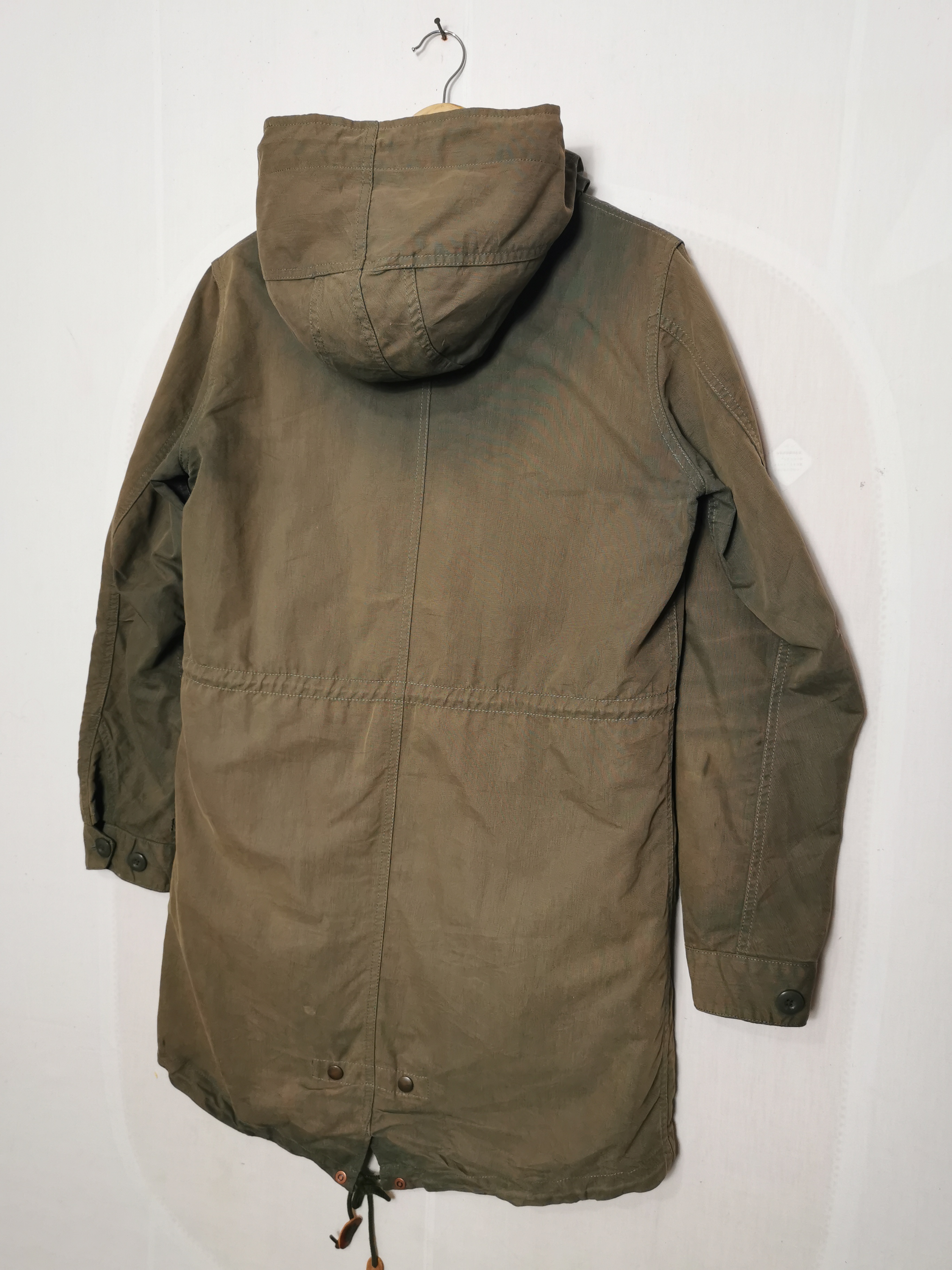 Fred Perry Fishtail Parka Jacket Great Britain Sherpa - 15