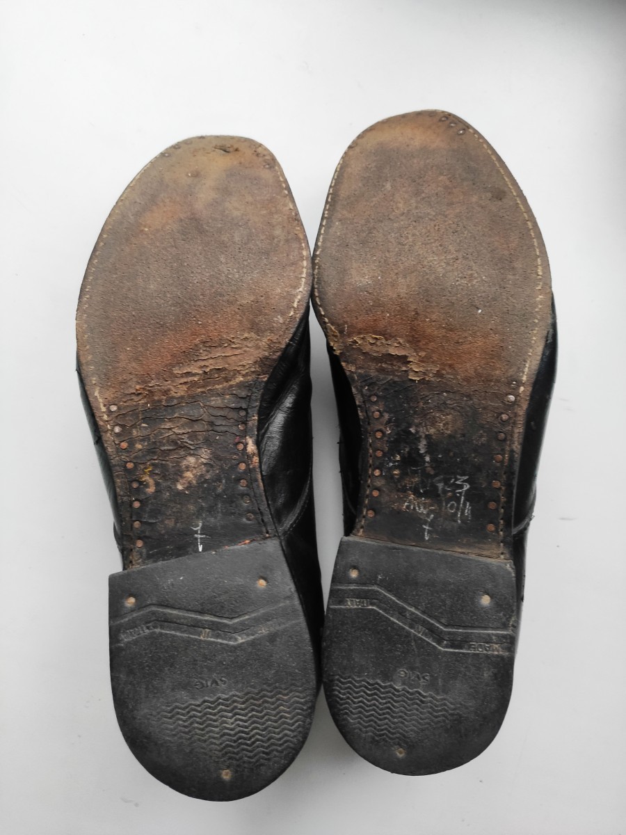 A Diciannoveventitre - GRAIL! Coated horse leather derbies.Like Guidi or Poell - 7