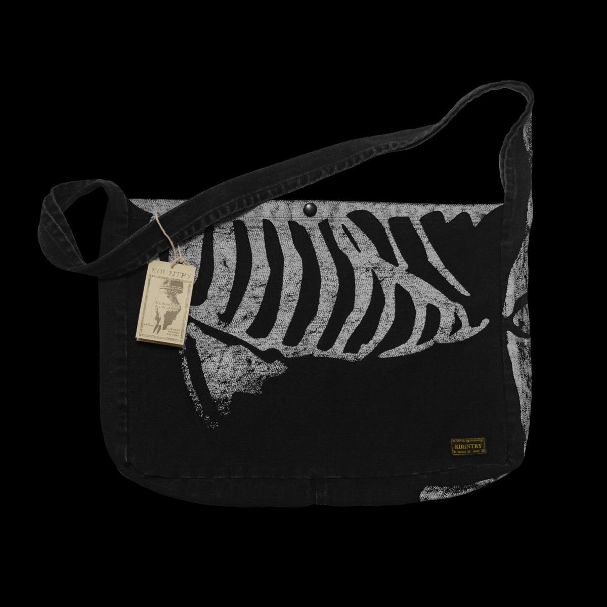 Skeleton Ribcage Shoulder Bag - 1